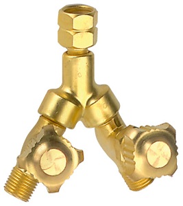 "Dubbeluttag, rattventil 9/16""x18LH Ace/Pro