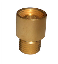 Adapter Inv. 3/8"" RH, Utv. 9/16"" RH rund
