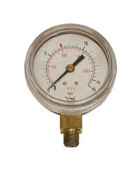 MANOMETER Ø 53mm 0-16 BAR & 0-200